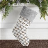 Grey Fur Stocking