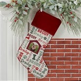 Burgundy Stocking