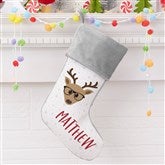 Build Your Own Reindeer Personalized Christmas Stockings - 32638