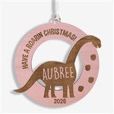 Dinosaur Personalized Wood Ornaments - 32691