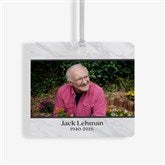 Double Photo Memorial Personalized Photo Ornaments - 32701