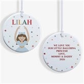 Sugar Plum Dancer Personalized Ornaments - 32707