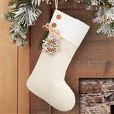 Ivory Stocking w/White Tag