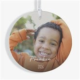 Through the Years Personalized Photo Ornaments - 32716