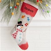 Snowman Stocking