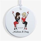 Best Friends philoSophies Personalized Ornaments - 32870