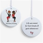 Best Friends philoSophies Personalized Ornaments - 32870