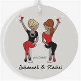 Best Friends philoSophies Personalized Ornaments - 32870