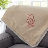 50 x 60 Tan Sherpa