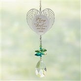 Blue/Green Heart Suncatcher