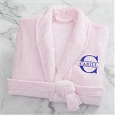 Pink Fleece Robe-42"