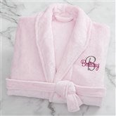 Pink Fleece Robe-42