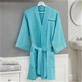 Mint Waffle Robe