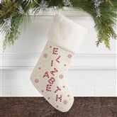 Ivory Fur Stocking