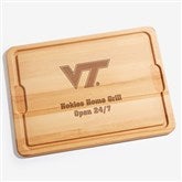 NCAA Virginia Tech Hokies Personalized Maple Cutting Boards - 33348