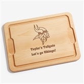 NFL Minnesota Vikings Personalized Maple Cutting Boards - 33417