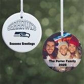 NFL Seattle Seahawks Personalized Ornaments - 33605