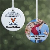 NCAA Virginia Cavaliers Personalized Ornaments - 33611