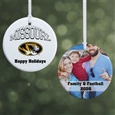 NCAA Missouri Tigers Personalized Ornaments - 33638