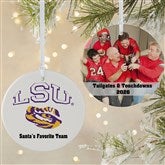 NCAA LSU Tigers Personalized Ornaments - 33647
