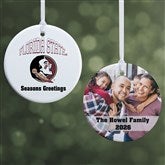 NCAA Florida State Seminoles Personalized Ornaments  - 33657