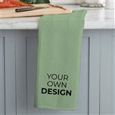Sage Green Waffle Weave Towel