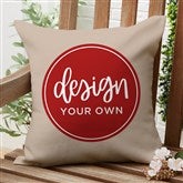 Tan Outdoor Pillow