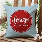 Slate Blue Outdoor Pillow