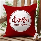 Burgundy Outdoor Pillow