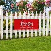 Red 20x48 Banner