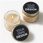 Design Your Own Personalized Mason Jar Candle Favors - 34049