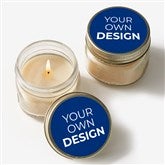 Design Your Own Personalized Mason Jar Candle Favors - 34049