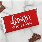 Design Your Own Personalized Candy Bar Wrappers- Red