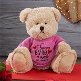 Raspberry T-Shirt Teddy Bear