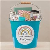 Large Turquoise Bucket