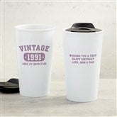 12 oz. Ceramic Tumbler