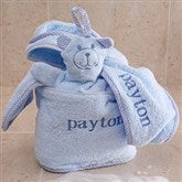 Blue Bath Bag Set
