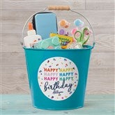 Large Turquoise Bucket