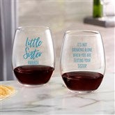 21oz. Stemless Wine Glass