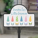 Spring Gnome Personalized Magnetic Garden Sign  - 36022