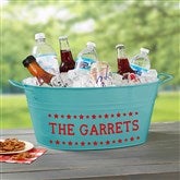 Teal Beverage Tub