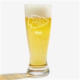 NFL Kansas City Chiefs Personalized Beer Glasses  - 36501