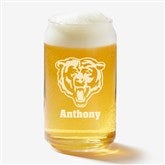 NFL Chicago Bears Personalized Beer Glass  - 36672