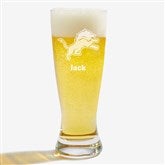 NFL Detroit Lions Personalized Beer Glass - 36676