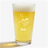 NFL Minnesota Vikings Personalized Beer Glass  - 36704