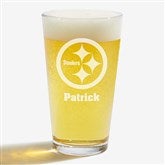 NFL Pittsburgh Steelers Personalized Beer Glass  - 36711