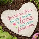 Large Heart Garden Stone