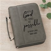 Charcoal Bible Cover