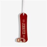 Snowboard Personalized Wood Ornament  - 37201