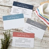 4 x 6 Recipe Cards